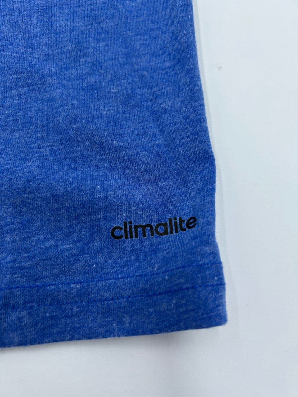 adidas Heathered Blue Ultimate 2.0 Climalite Tee XL - Picture 7 of 8